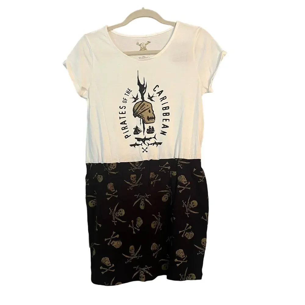 Rare Disneyland Hong Kong NEW Pirates of The Caribbean Girls Medium Dress